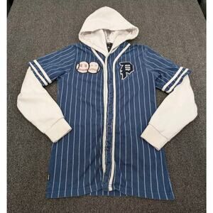 Primitive Men's Strike Two-Fer Baseball Hoodie Hooded Sweatshirt Size Medium